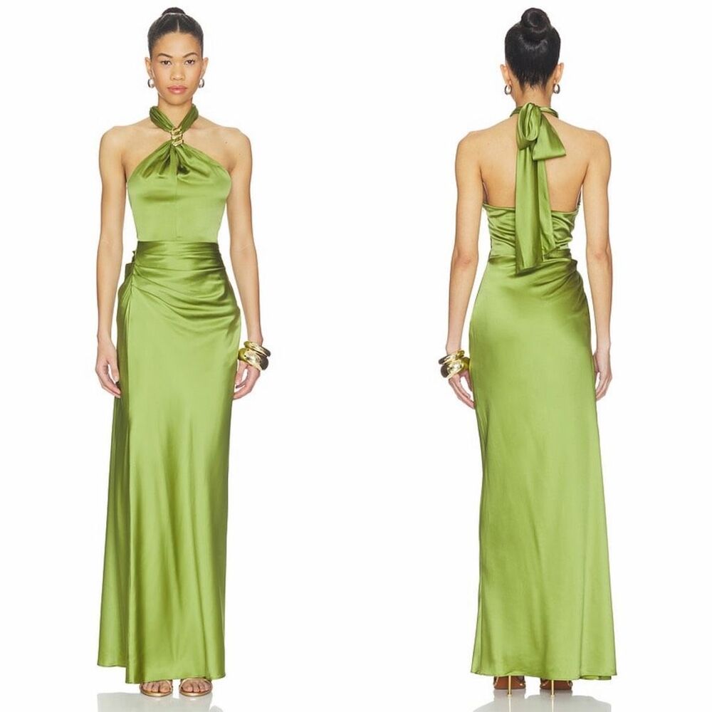 Veronica Beard Izaren Dress in Cactus Size US 2 $848